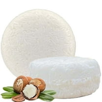 BGZLEU Coconut Argan Oil Solid Shampoo Bar and Conditioner Bar Soap for Strengthening, Cleansing & Moisturizing, Travel Size - Sulfate, Paraben, Cruelty, and Plastic-Free