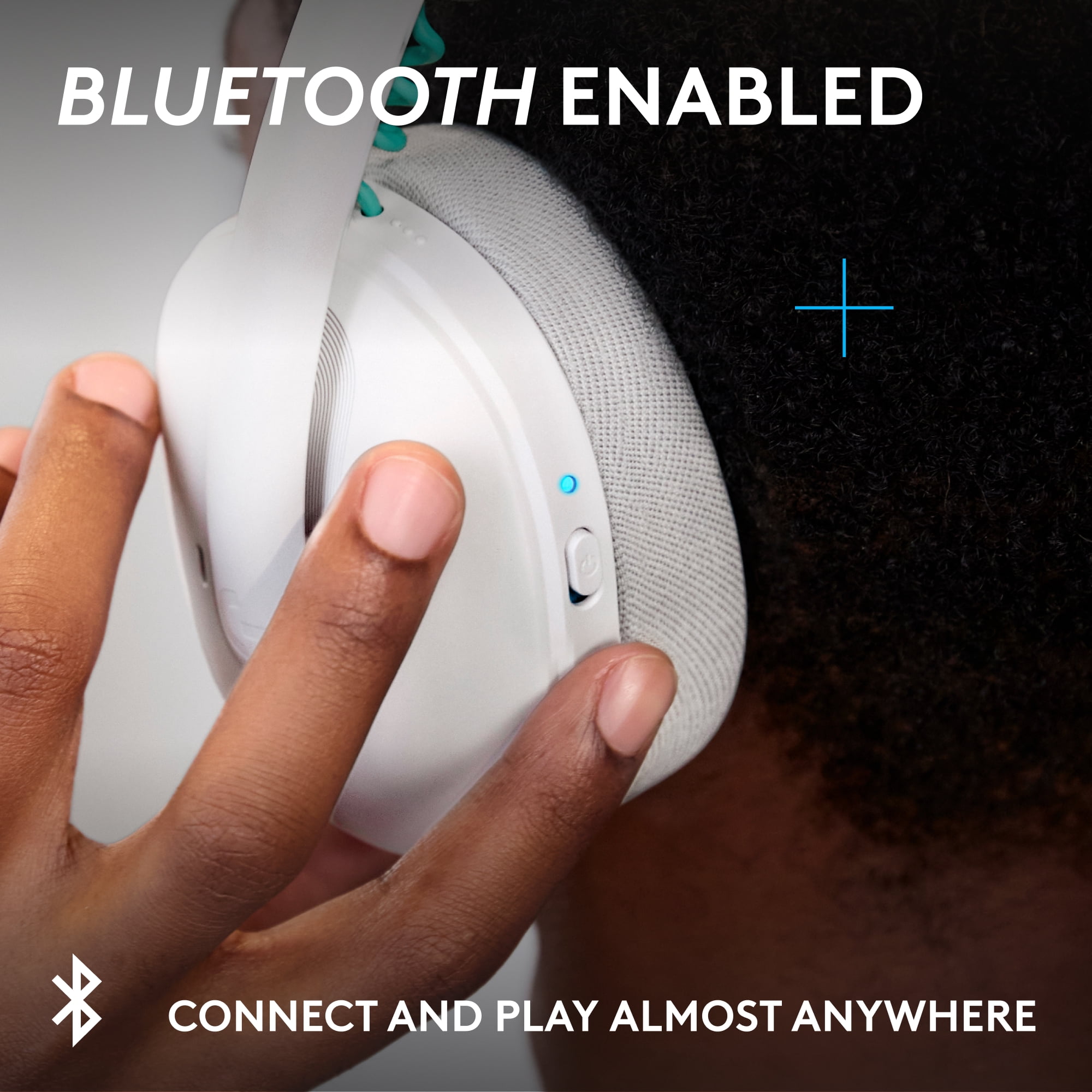 Logitech G325 LIGHTSPEED Wireless Bluetooth Gaming Headset, All-Day Comfort, Built-In Mic with Noise Reduction, White
