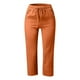 thumbnail image 3 of WILLBEST Pantalones Casuales de Mujer, de Cintura Alta, Holgados, de Pierna Recta, para Uso Diario, Cómodos para Entrenar En Verano y Otoño, con Cinturilla Elástica y Detalle de Lazo. XXXL, 3 of 3