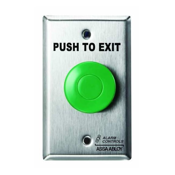 Alarm Controls Push Button,5 in. H,w/Pneumatic Switch TS-14