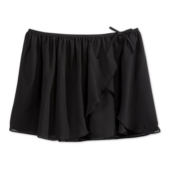 Ideology Girls Ballet Mini Skirt, Black, Big Kids (8-20), L (14)
