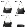 thumbnail image 2 of HuaAngel Shoulder Bag Fashion Retro Large Capacity Tote Bag for Women with Two Shoulder Strap, 2 of 6