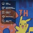 thumbnail image 4 of Boy's Pokemon It’s My 6th Birthday Pikachu Graphic Tee Royal Blue Small, 4 of 10