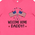thumbnail image 4 of Inktastic Military Homecoming Welcome Home Daddy Youth T-Shirt, 4 of 5