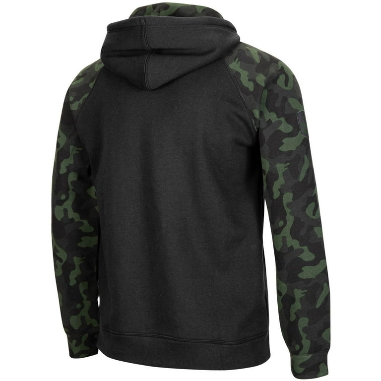 Men s Colosseum Black Notre Dame Fighting Irish OHT Military