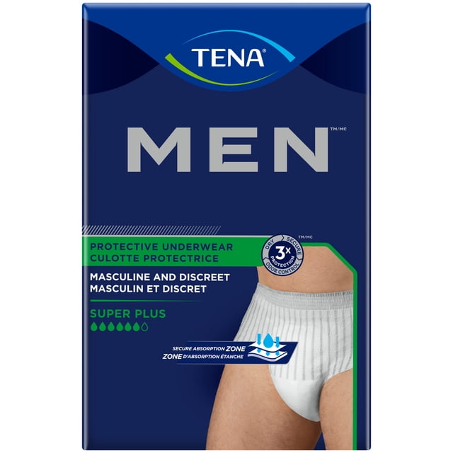 Ropa interior TENA para hombres para incontinencia Maximum Plus Small/Medium