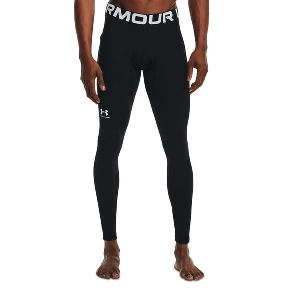 Big & Tall Under Armour ColdGear® Leggings Color: Black White Size: 3XL TALL