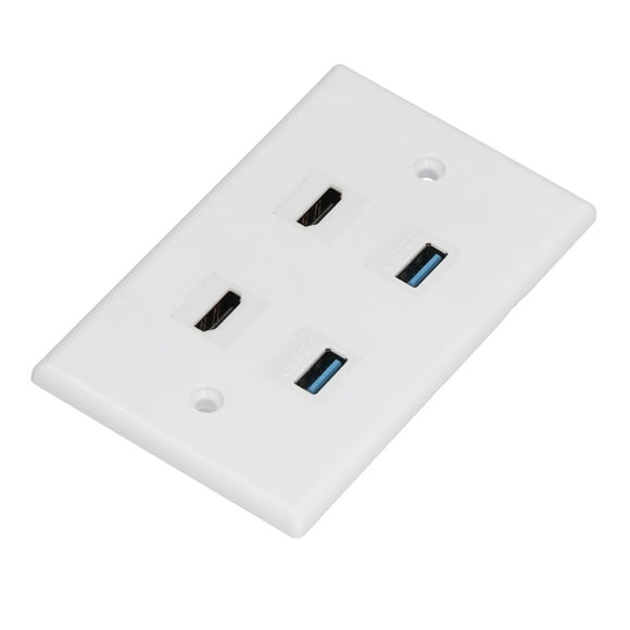 USB3.0 Wall Panel, Wall Outlet Easy Installation For Home Theater For Home