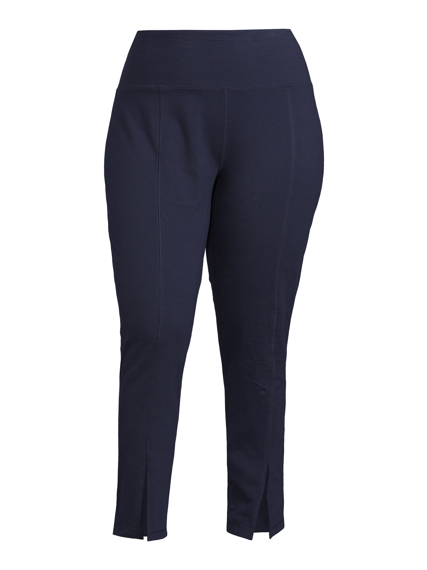 Athletic Works Women's and Women's Plus Front Slit Leggings, Sizes XS-5X