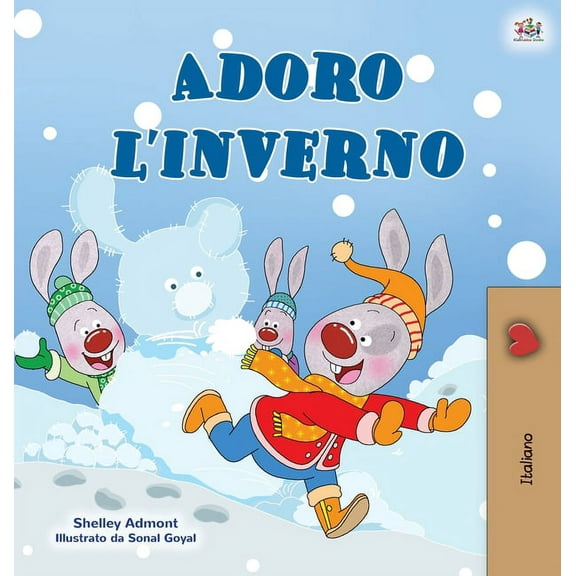 Italian Bedtime Collection I Love Winter (Italian Book for Kids), (Hardcover)