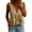 5# Khaki, variant on Babydoll Tank Tops Womens Deep V Neck Sleeveless Ruffle Peplum Flowy Blouse Cute Summer Dressy Casual Cute Going Out Top for Women Cotton Linen Saffron L