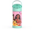 thumbnail image 3 of Thermos Kids Vacuum Insulated Funtainer Water Bottle with Flip Up Straw, 355ml, Princess, 3 of 5