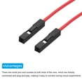 thumbnail image 3 of Female to Female 1Pin Breadboard Jumper Wire 2.54mm Pitch Cable 20cm 40 Pcs, 3 of 6