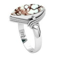 thumbnail image 2 of Natural Wild Horse Women Jewelry 925 Sterling Silver Ring, 2 of 10
