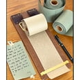 thumbnail image 3 of Eoozwa Vintage Kraft Clipboard Notepad Retro Style Writing Board with Paper Roll Durable Office Supplies For Notes Lists Memos, 3 of 6