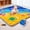 Multicolor, variant on Beavtaens Baby Play Mat, 50"x50"x1", Thick Cushioning Foam, Non-Slip, Foldable and Machine Washable, Odor-Free, for Playpens and Baby Crawling