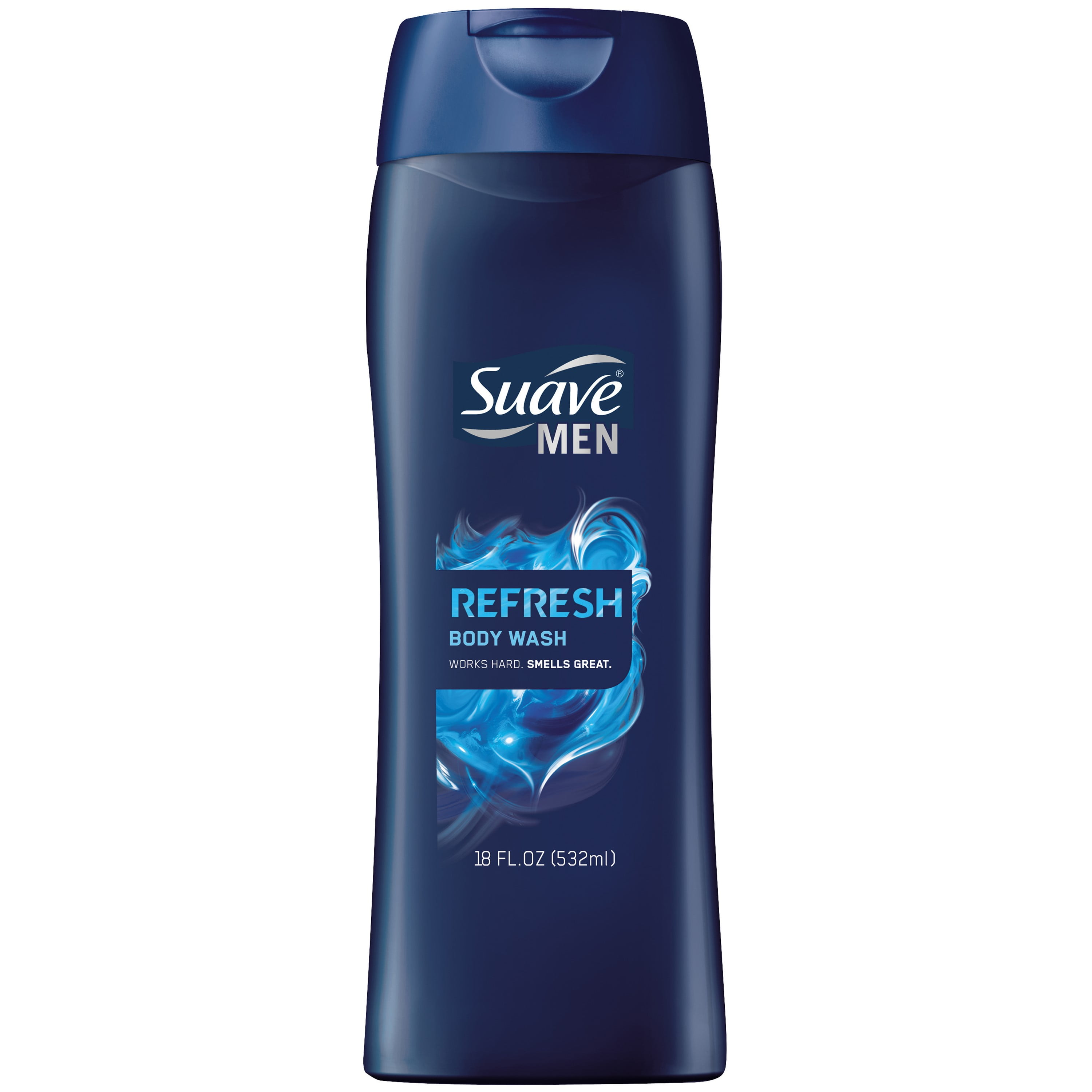 Suave Men Body Wash Refresh, 18 oz