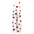 thumbnail image 5 of Fgvctg Valentine's Day Jumpsuits for Women Overalls Sleeveless Date Night Spaghetti Straps Overalls Holiday Wide Leg Pant Love Heart Print Bib Overalls Rompers Sprimg Pant With Pockets Deep Red M, 5 of 5