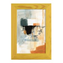 Seria IV - Framed Print w/glass - Sunflower Yellow