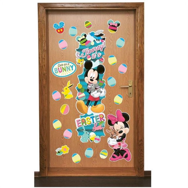 Eureka EU-849332-2 Kit de Porte de Pâques de Souris - Pack de 2
