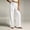 A2 White, variant on GILIGEGE Women's Cotton Linen Pants Elastic Drawstring Sweatpants Lounge Trousers with Side Pockets Joggers Sweatpants Soft Pants Full Length Ankle Grazer Baggy Pants Summer 2026 Trendy Slacks White