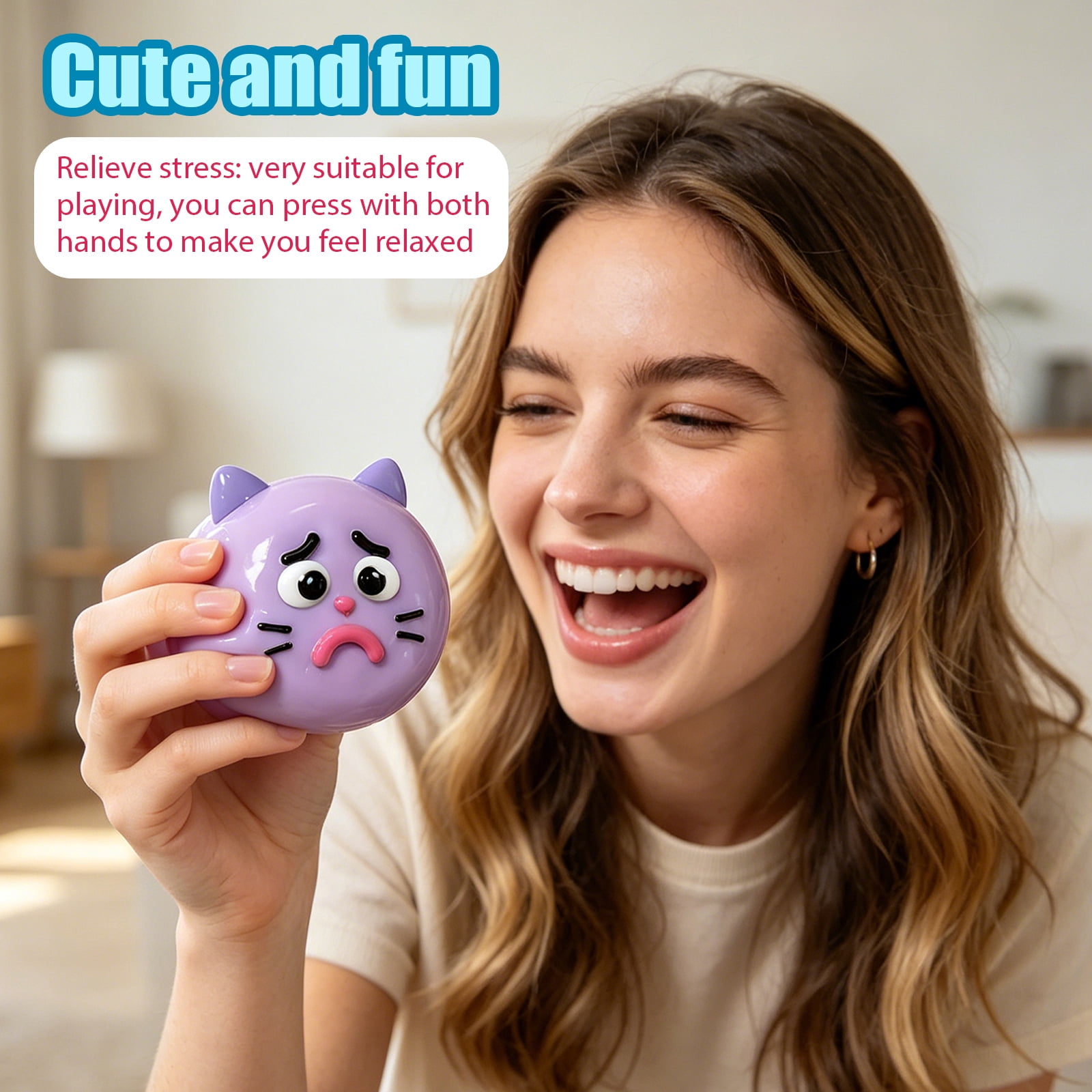 NEW Smushers Squishy - Smushers Dog Face Swap Squishy Soft Moldable Cute Slow Rise Relaxing Sensory Fidget Relief Anxiety Stress Stuff