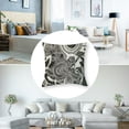 thumbnail image 5 of nygtbtfer Throw Pillow - Pattern Wool Style Couch Sofa Pillow Covers for Living Room Bedroom White, 5 of 7