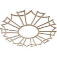thumbnail image 2 of 40"OD x 14 1/8"ID x 3/8"T Augustus Wood Fretwork Pierced Ceiling Medallion, Red Oak, 2 of 3