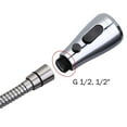 thumbnail image 3 of 3 Modes Kitchen Faucet Sprayer, Pull Out Kitchen Sink Sprayer G1/2 Head Kitchen Faucet Sprayer Replacement for Bathroom Sink, 3 of 4