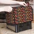 thumbnail image 7 of Lsque Construction Truck Print 2 Slice Toaster Cover , Kitchen Appliance Dustproof Protector , Toaster Protector Dustproof Kitchen Appliance Cover, 7 of 7