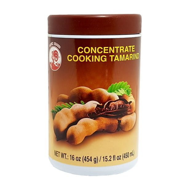 Thai Concentrated Tamarind Paste Sour For Cooking By Cock Brand 16 Oz 454 G Walmart Com Walmart Com