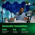 thumbnail image 3 of Acoustic Panels Ekkogo, paquete de 12 paneles de pared insonorizados, color azul, 3 of 6