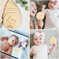 thumbnail image 4 of EeaseCA 12PCS Wood Baby Monthly Cards Premium Monthly Milestone Safe Milestone Cards, 4 of 7