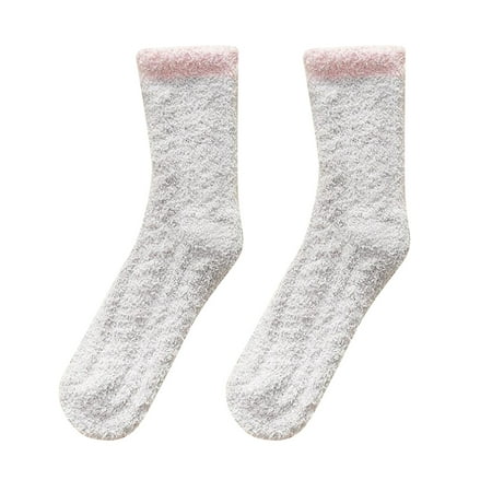 

Medcursor Guitar Neck Socks Fashion Keep Warm Women Fashion Patchwork Ladies Patchwork Thick Socks