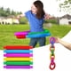 thumbnail image 5 of uds juguetes coloridos de tubo antiestrés tubo elástico de plástico descompresión alivio del estrés juguetes sensoriales niños regalos de desarrollo temprano brillar Hogar, 5 of 5