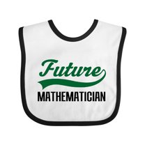 Inktastic Future Mathematician Boys or Girls Baby Bib