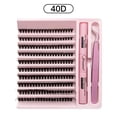 thumbnail image 1 of Kit d'Extension de Cils DIY avec Liaison pour Cils, Scellant et Dissolvant / Colle pour Cils en Grappe Imperméable à Tenue Forte / Ensemble d'Application et de Retrait des Cils à Domicile, 1 of 8