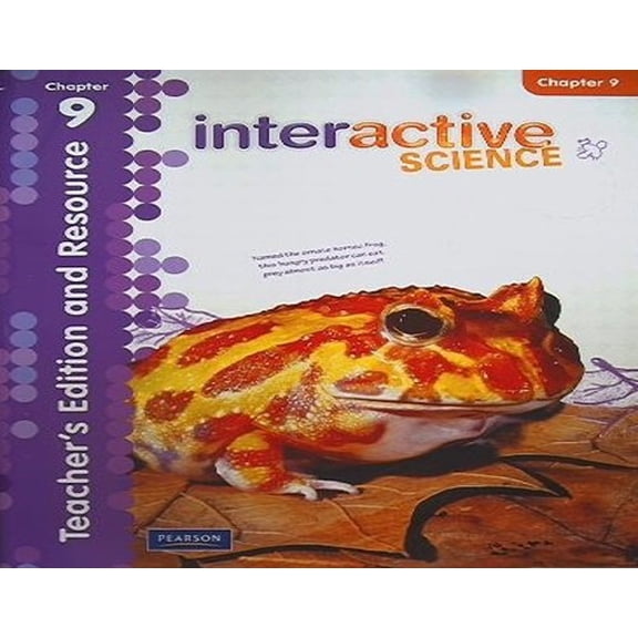 Pre-Owned Interactive Science, Unit C Earth Science, Grade 5, Teacher's Edition and Resource, Chapter 9: Earth and Space, 9780328616947, 032861694X, 2012 Paperback