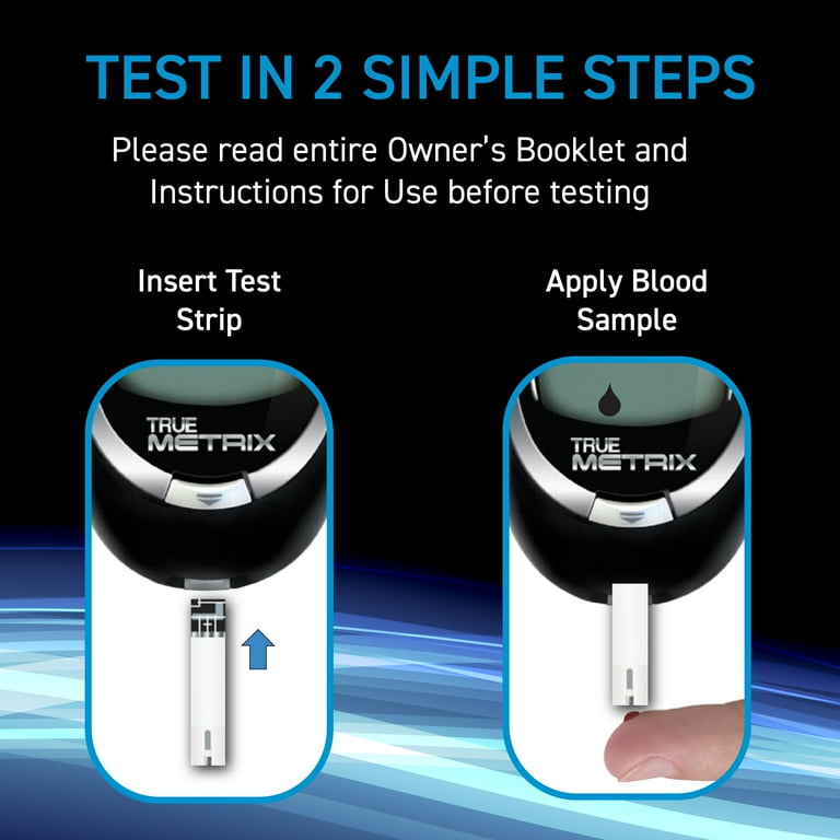 100ct TRUE METRIX® Test Strips + 100ct TRUEplus® 30g Lancets HSA