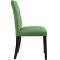 thumbnail image 3 of Modway Duchess Dining Chair Fabric Set of 4 in Green, 3 of 4