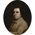 thumbnail image 3 of George Stubbs 20x24 Black Modern Framed Museum Art Print Titled - Self-Portrait (ca. 1759), 3 of 5