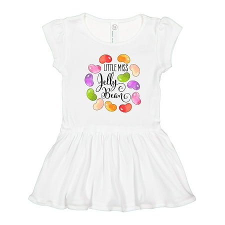 

Inktastic Little Miss Jelly Bean Gift Toddler Girl Dress