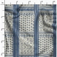 thumbnail image 2 of Soimoi Minky Blue Fabric By the Yard - 56 Inch Wide - Ethnic Geometric Material - Artistic and Modern Patterns for Various Uses Printed Fabric, 2 of 6