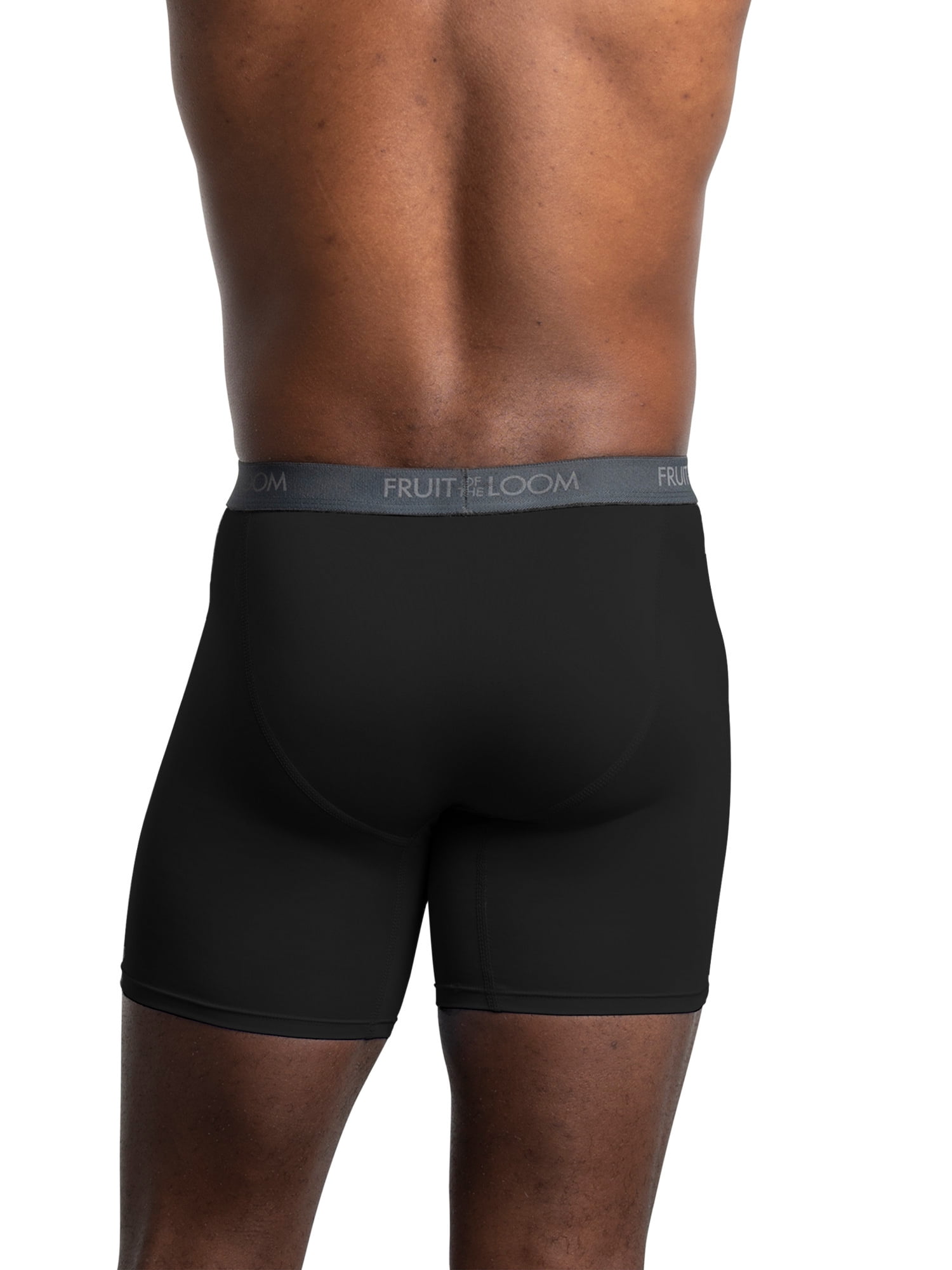 Fruit of the Loom Men's Micro-Stretch Boxer Briefs, 6-Pack