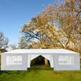 thumbnail image 2 of 2020 Newest 10 x30 ft Gazebo Tent, Upgraded Thicken Steel Tube Sunshade Shelter, Outdoor Wedding Party Camping Cater Events Pavilion Patio Tent with 8 Removable Sidewalls and Windows, B067, 2 of 9