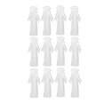 thumbnail image 1 of Large White Wedding Pew Bows with Long Tulle Wedding Pew Bows, 1 of 5