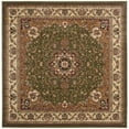 thumbnail image 5 of SAFAVIEH Lyndhurst Gabriella Traditional Bordered Area Rug, Sage/Ivory, 5'3" x 5'3" Round, 5 of 11