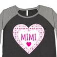 thumbnail image 4 of Inktastic Mimi Pink Valentine Hearts Women's Plus Size T-Shirt, 4 of 5