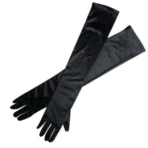 Fjofpr Long Gloves for Women Costume Unisex Sexy Gloves Party Vintage Long Performance Tight Gloves