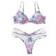 thumbnail image 4 of Moda mujer Sexy bronceado impreso traje de baño vendaje Bikini Split traje de baño Fridja nalpqowj52022, 4 of 6